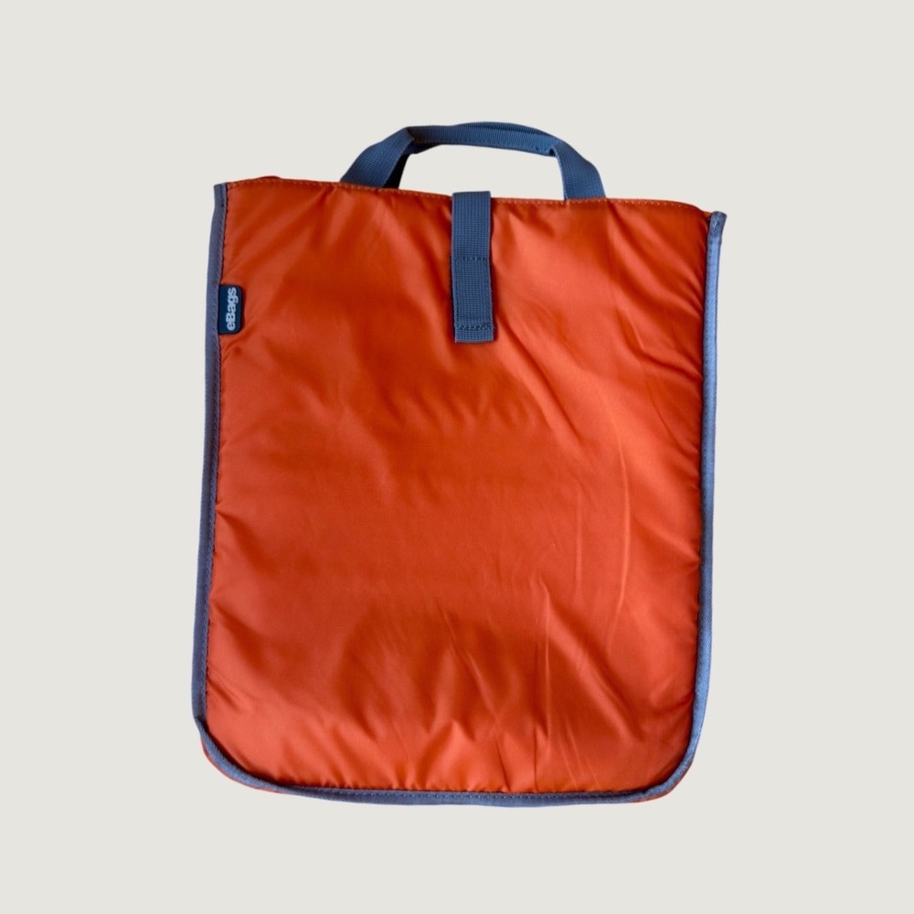 eBags Padded Laptop Sleeve Orange Grey Case with Removable Bumpers 15x12